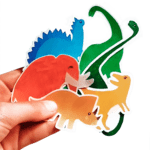 Autocollants/stickers Dinosaures
