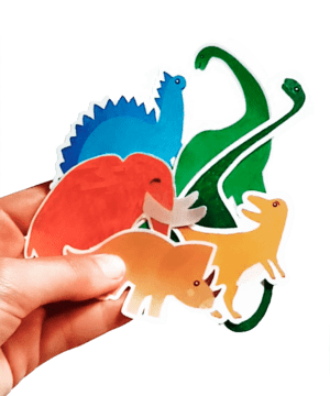 Autocollants/stickers Dinosaures