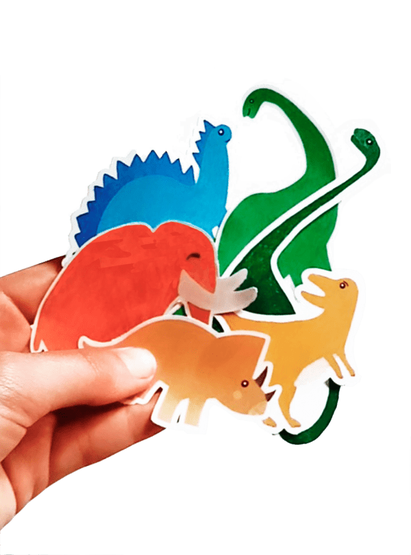 Autocollants/stickers Dinosaures