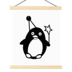 Affiche-pingouin-Style-nordique-scandinave