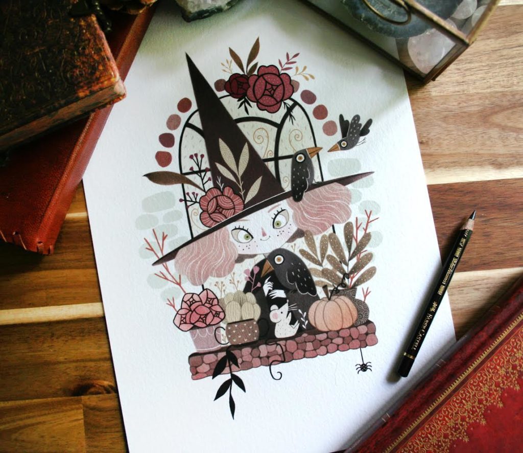 interview-créatrice-illustration-lexyillustration Interview Justine de la boutique etsy LixyIllustration. De magnifiques illustrations