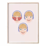 portrait, famille, personnalisé, commande en ligne, souvenir, boutique en ligne