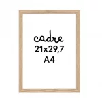 Cadre en bois A4