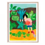 Affiche décorative Potager