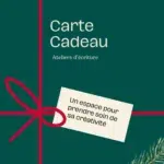 Carte Cadeau Atelier d’écriture